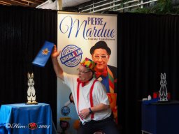 Pierre Mardue im Gleisgarten am 21. April 2024